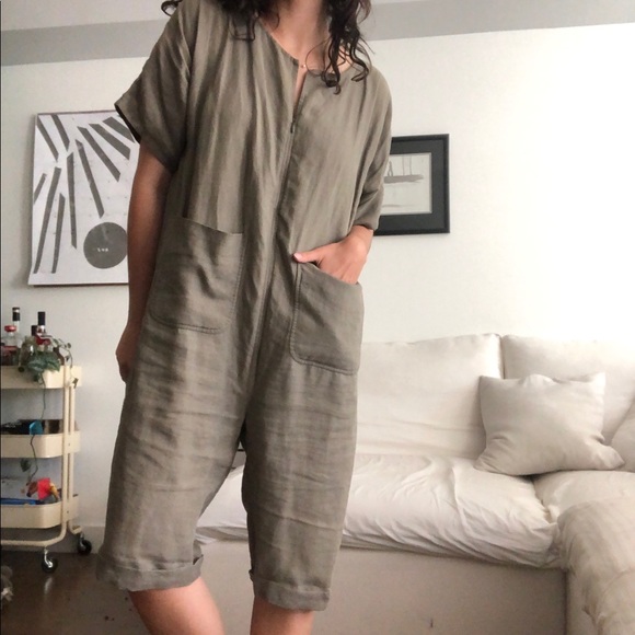 Rachel Comey Linen Romper/Jumpsuit - Picture 1 of 9